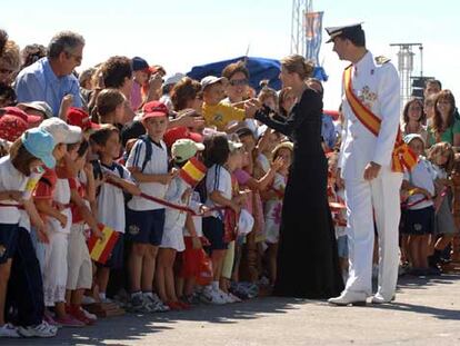 Los Príncipes de Asturias en Motril
