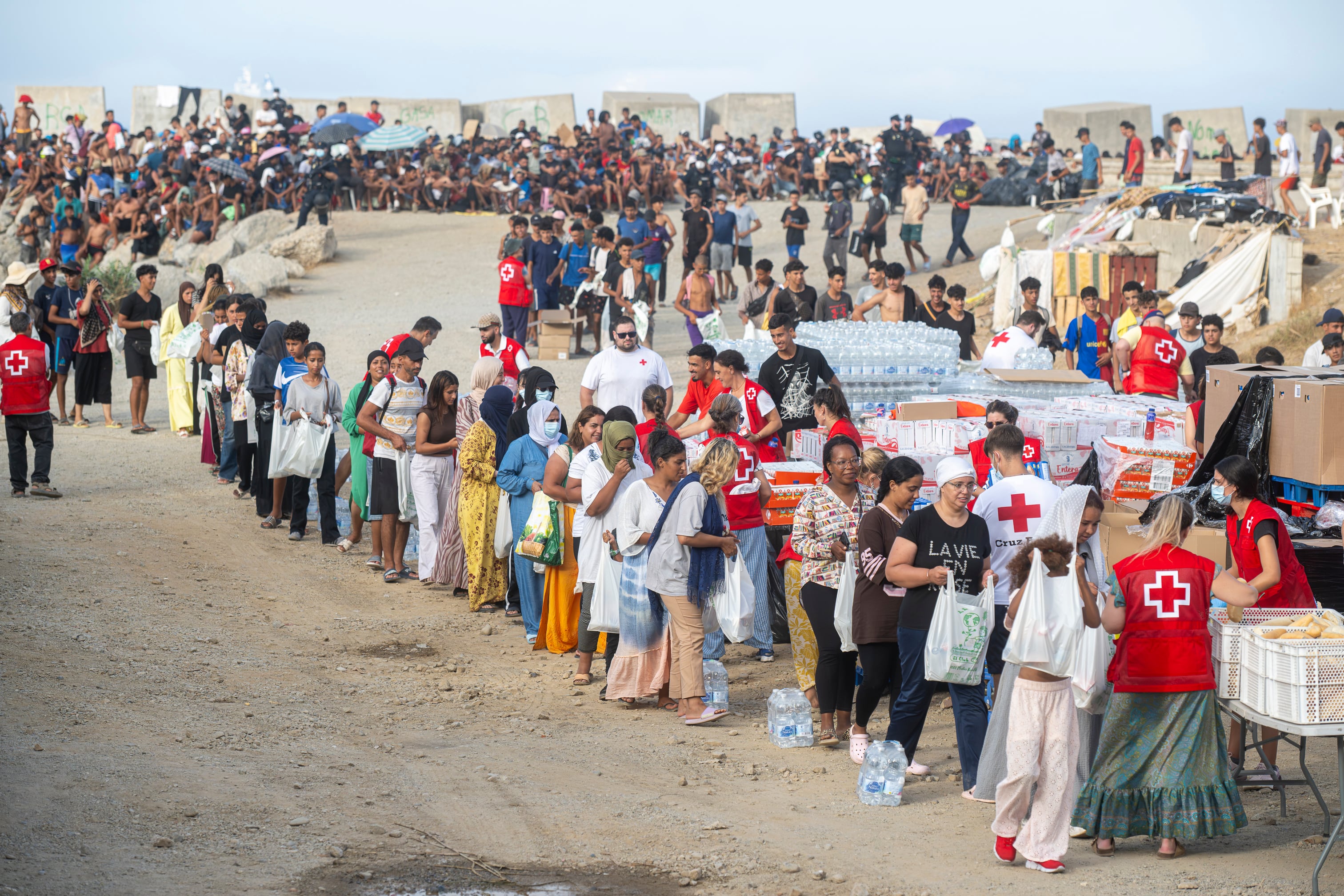La jueza acepta la personación de Ceuta en la causa sobre la entrada masiva de julio