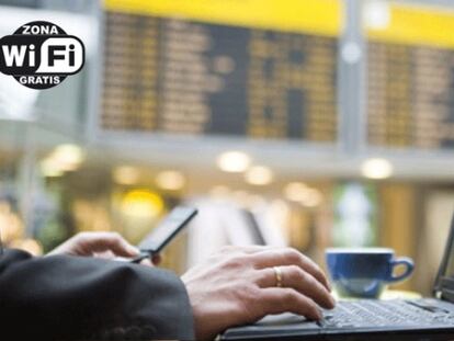 Recogida de firmas para conseguir WiFi gratis en aeropuertos y estaciones de tren