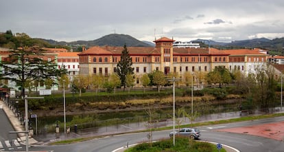 Imagen este martes de los cuarteles de Loiola, en San Sebastián.