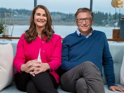 Melinda e Bill Gates, em uma imagem de arquivo.