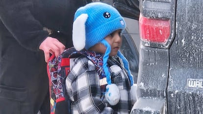 Detención de Liam Conejo Ramos, de 5 años, en Minneapolis, el 20 de enero.