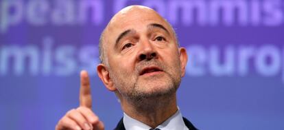 El comisario europeo de Asuntos Económicos, Pierre Moscovici.