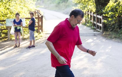 Mariano Rajoy takes a summer break.