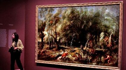 'Atalanta y Meleagro cazando el jabalí en Caledonia', del pintor Pedro Pablo Rubens.