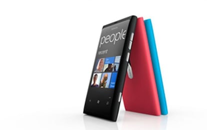 El móvil Nokia Lumia 800. Desde 40 euros, con contrato de Orange.