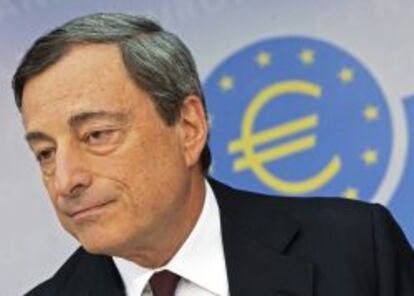  El presidente del Banco Central Europeo (BCE), Mario Draghi