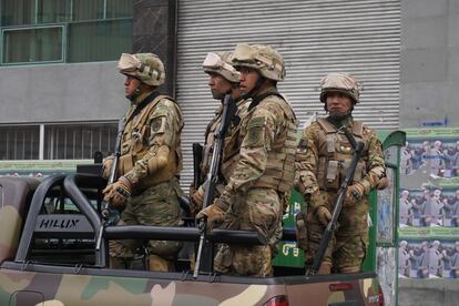 Militares quemados en frontera Bolivia-Argentina