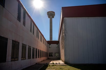 Vista de un patio del Centro Penitenciario III de Valdemoro, en Madrid.