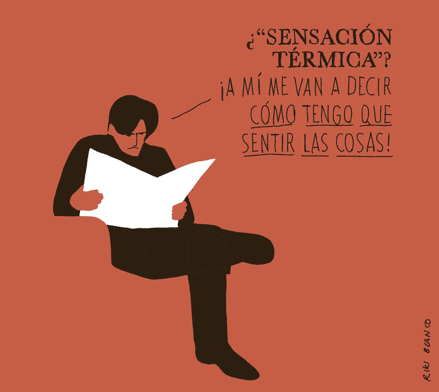Riki Blanco: sensación térmica