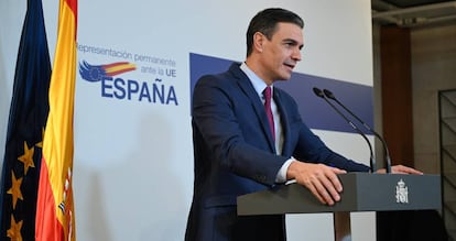 El presidente del Gobierno, Pedro Sánchez.