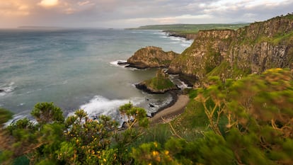 La costa del nord d'Irlanda.