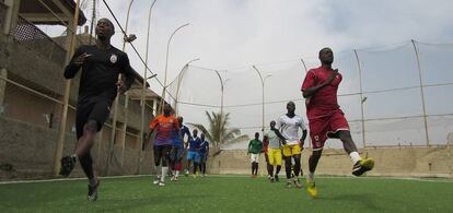 Nguer y Ndiaye encabezan el entrenamiento de ASC Fann Hock en Magic Land.