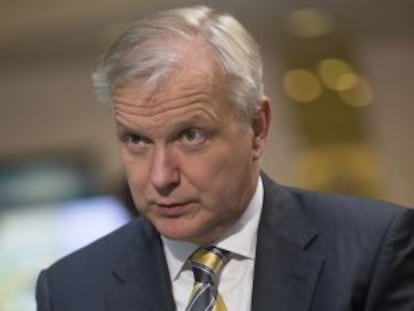 El comisario de Asuntos Económicos de la Unión Europea, Olli Rehn