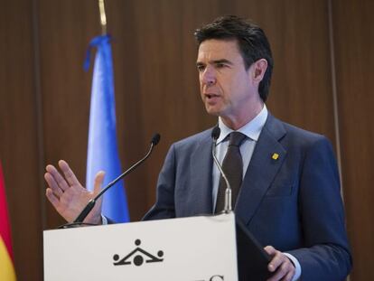 El ministro de Industria, José Manuel Soria.