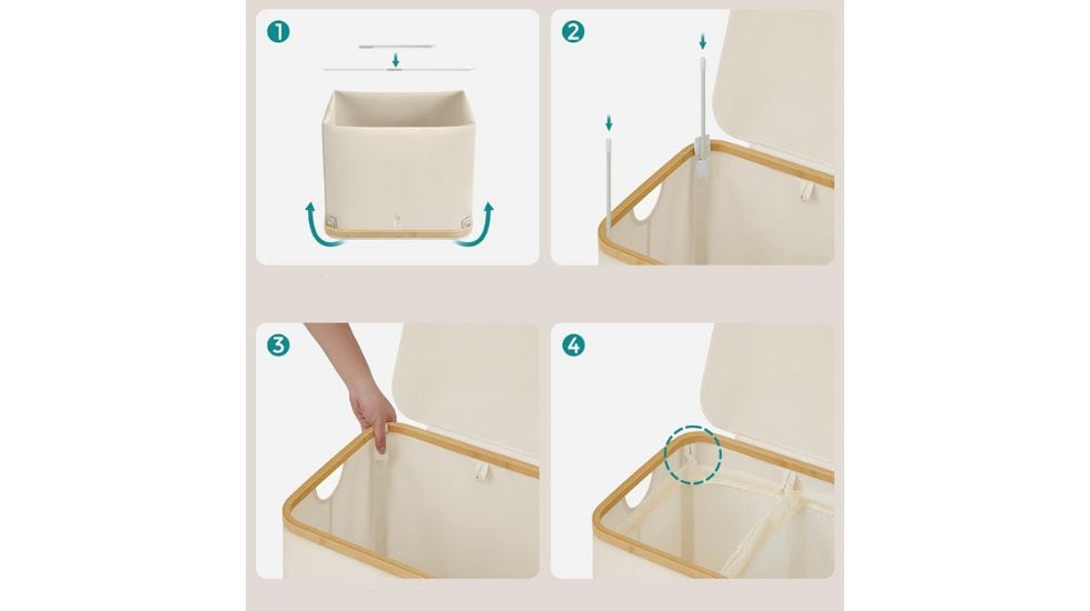 Montaje rápido sin necesidad de herramientas.