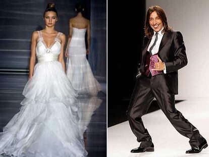 Miranda Kerr desfila para Pronovias y Carmona para Fuentecapala.