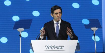 José María Álvarez-Pallete, presidente de Telefónica.