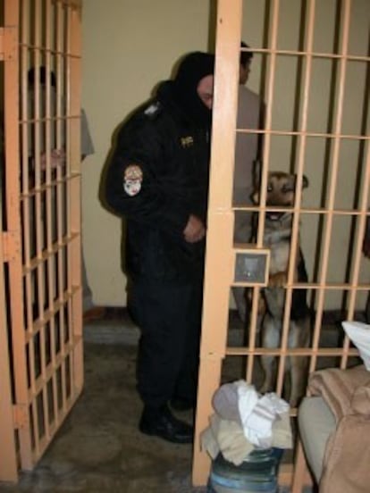 La celda de Rafael Caro Quintero en el penal de Puente Grande, en Jalisco, el 28 de enero de 2005.