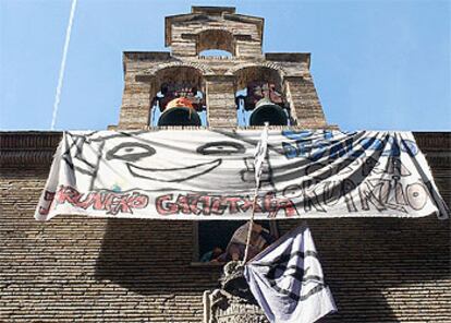 La antigua iglesia de Jesús y María llevaba ocupada desde el pasado sábado.