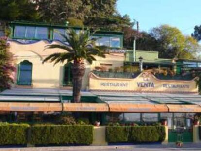 Entrada del restaurant La Venta.