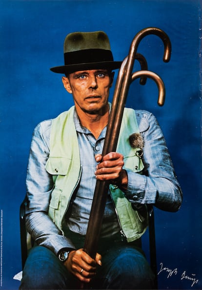 Retrato de Joseph Beuys en 1976.