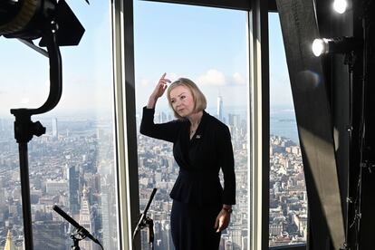 La primera ministra británica, Liz Truss, el pasado 20 de septiembre en Nueva York.
