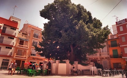 Plaza de Navajas, en Castellón, en una imagen de archivo.