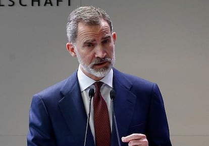 Spanish King Felipe VI.