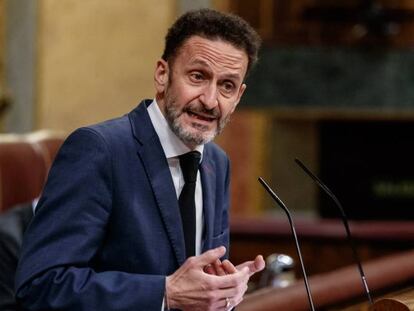 El portavoz de Ciudadanos, Edmundo Bal, en una sesión plenaria en el Congreso de los Diputados.