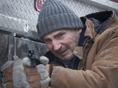 Liam Neeson en 'Ice road'.