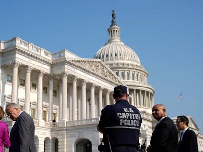 Imagen del Capitolio, en Washington