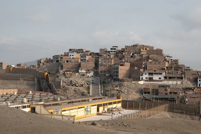 Vista de la carcel de Lurigancho, Perú el 27 de abril de 2023.