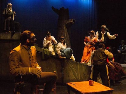 Representación de 'Don Juan Tenorio' en el teatro de Alcalá de Henares en 2017.