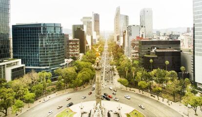 Paseo de la Reforma de la Ciudad de México.