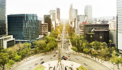 Paseo de la Reforma de la Ciudad de M&eacute;xico.