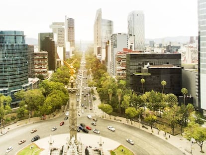Paseo de la Reforma de la Ciudad de M&eacute;xico.
