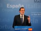 FILE PHOTO: Spain's PM Rajoy gestures as he attends a news conference at the end of Southern EU Countries summit in Madrid