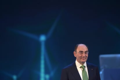 Ignacio Sánchez Galán, presidente de Iberdrola, durante una junta general de accionistas en abril de 2016.