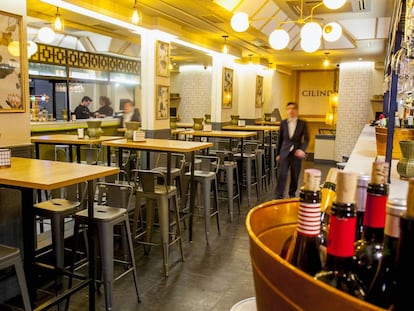 El restaurante Cilindro, en Madrid.