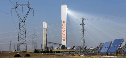 Planta solar de Abengoa.