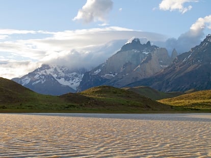 Vista de la región de Magallanes en la Antártida chilena.