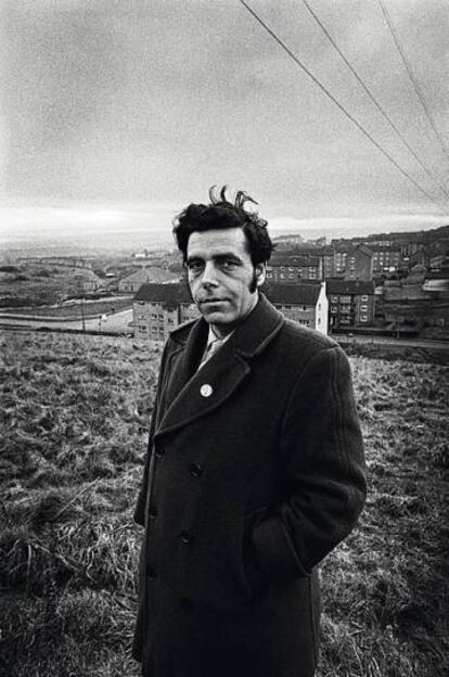 Jimmy Reid, líder sindical de los astilleros de Glasgow. La foto fue adquirida por la National Portrait Gallery de Londres