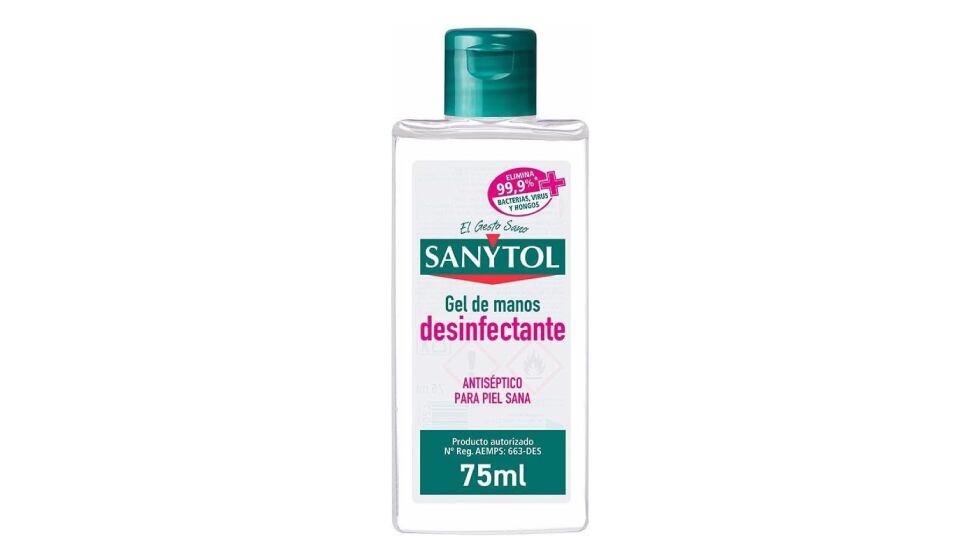 Desinfectante de manos hidroalcohólico.