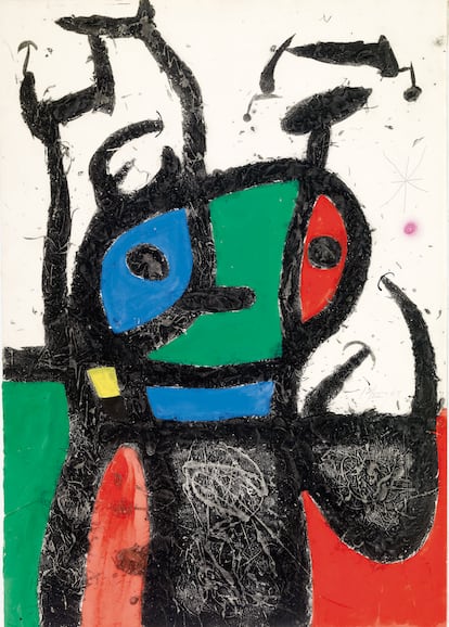 'El matador' (1969), de Joan Miró.