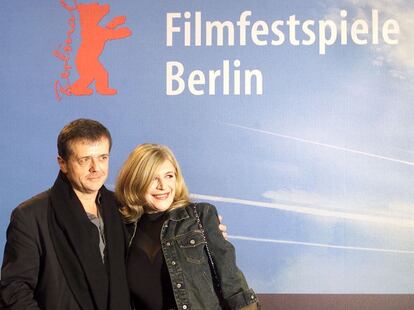 Presentación de 'Intimidad' en la 51ª edición de la Berlinale. Patrice Chereau y Marianne Faithful durante la conferencia de prensa.