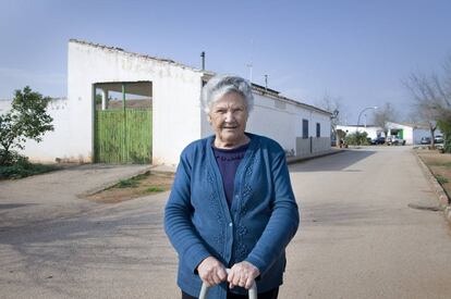 Colona en Miralrío, en la provincia de Jaén. |