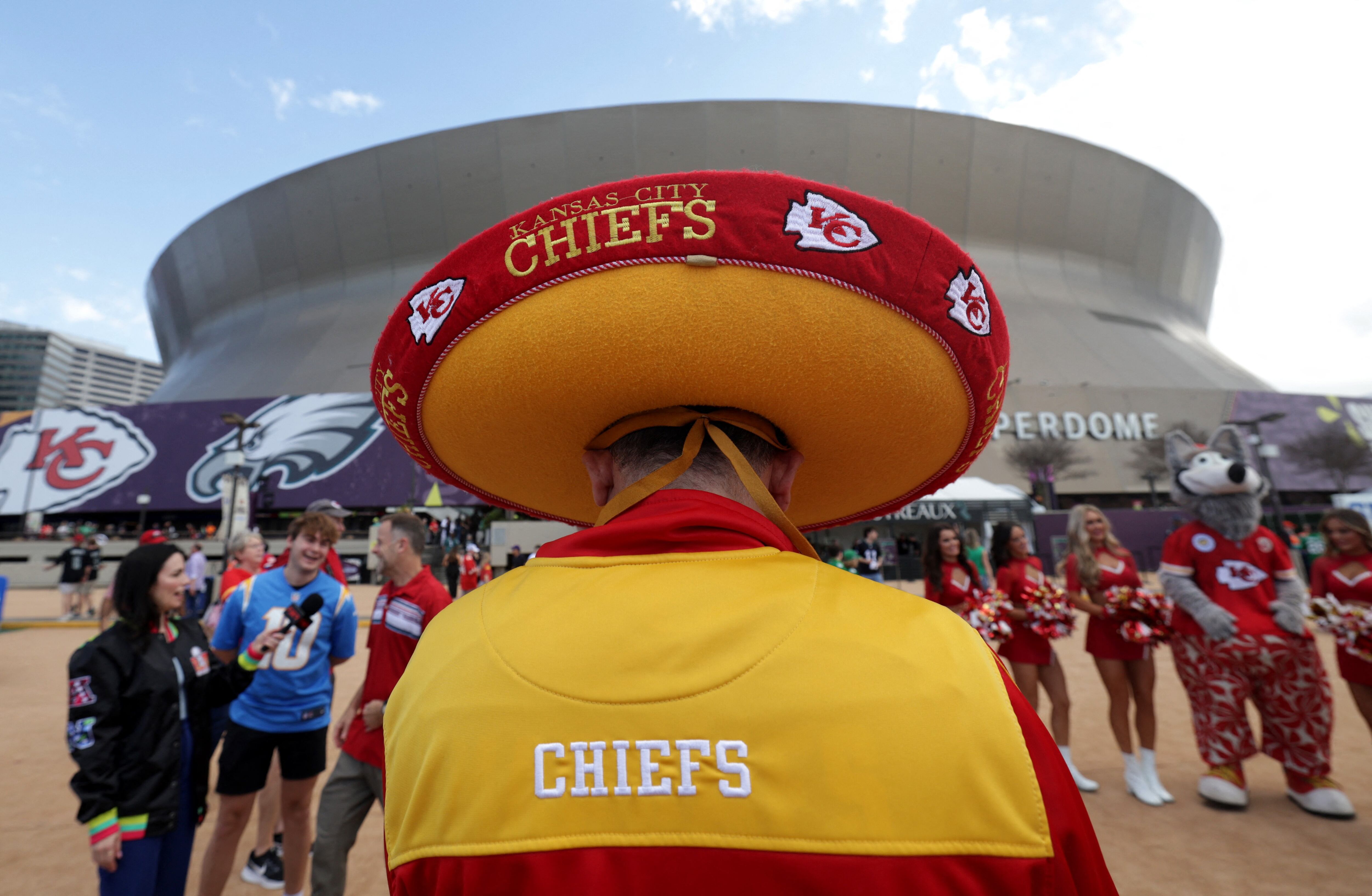 Las imágenes más destacadas de la Super Bowl LIX