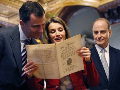 Felipe y Letizia, de visita oficial a Nueva York