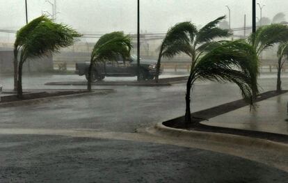 Un carrer de Manzanillo, a l'estat de Colima.